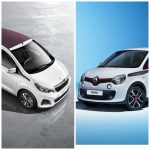 Deux petites reines des villes : la nouvelle Renault Twingo et la Peugeot 108 Nouvelle twingo vs Peugeot 108