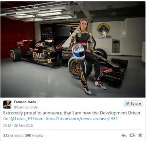 Femme en F1