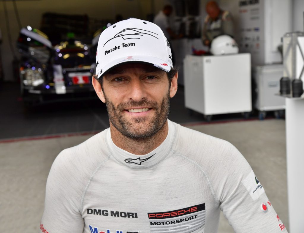 Victoire Porsche avec son pilote Mark Webber au WEC de Mexico. Crédit Photo : Max Malka