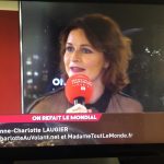 CharlotteAuVolant dans l’émission « On refait le Mondial » télé anne-charlotte laugier