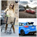 Madame tout le monde fait son shopping en Ford Focus RS Focus RS