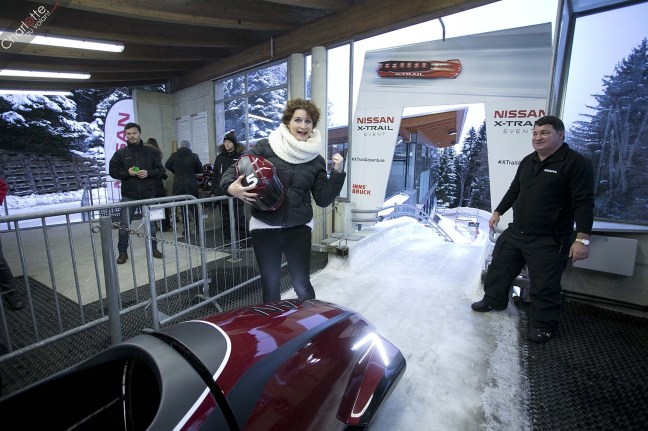 bobsleigh Nissan X-Trail