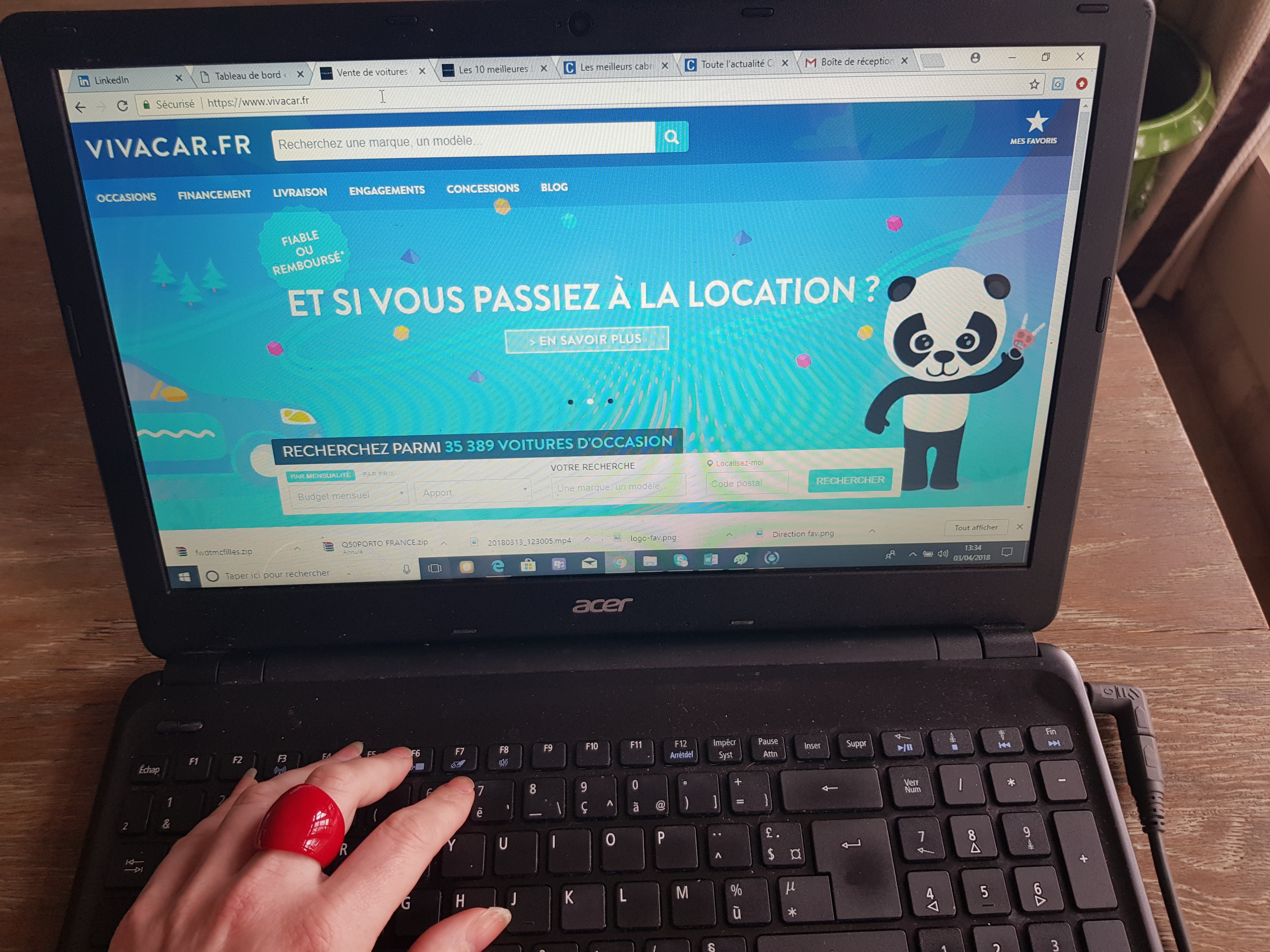 Achat internet