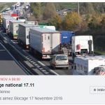 Les Français prêts à bloquer les routes le 17 novembre 2018 17 novembre 2018
