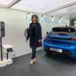 La Peugeot e-208 à Roland-Garros 2019 Peugeot e-208