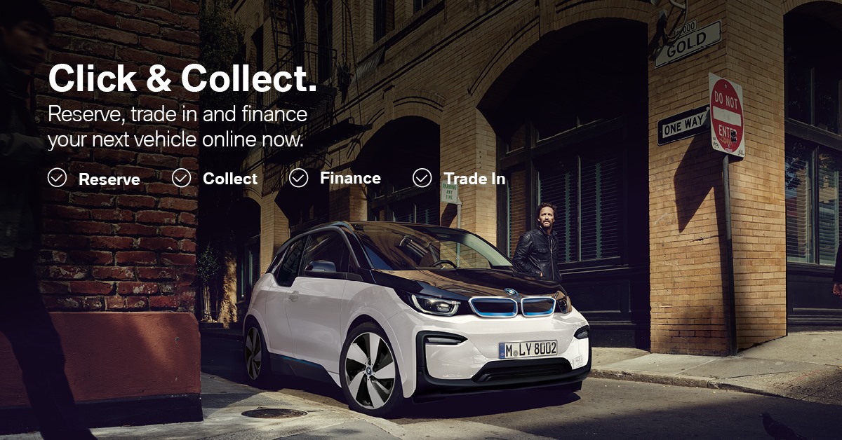 Click and collect Achat auto digital