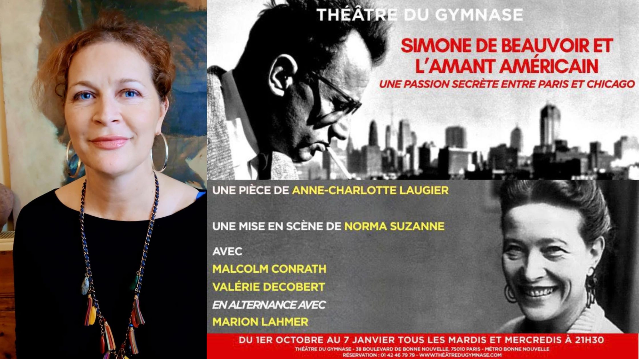 Simone de Beauvoir par Anne-Charotte Laugier